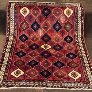 Tappeto Persiano Afshari 215 x 162 cm