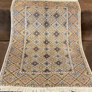 Tappeto Persiano Kashan 153 x 106 cm