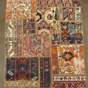 Tappeto Persiano Patchwork  96 x 90 cm