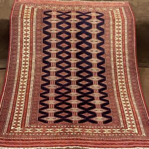 Tappeto Persiano Turkomen silk 208 x 145 cm