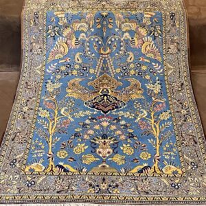 Tappeto Persiano Qum 205 x 140 cm