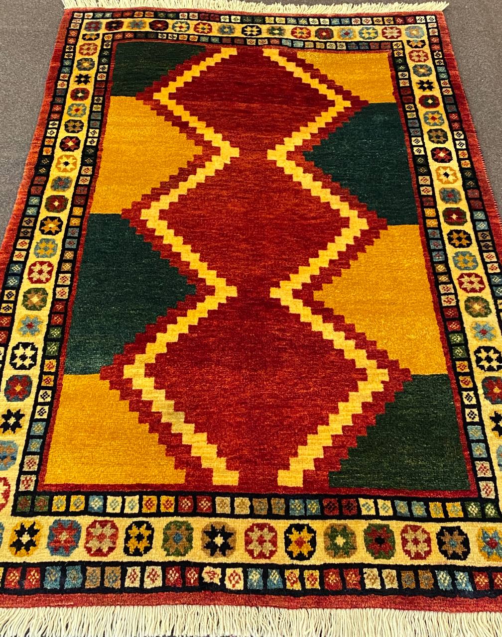 Tappeto Persiano Gabbeh 148 x 91 cm - immagine 3