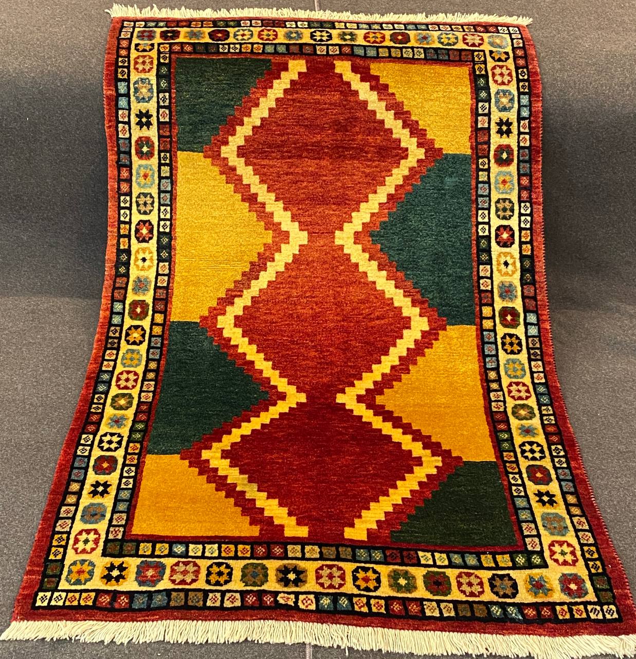 Tappeto Persiano Gabbeh 148 x 91 cm