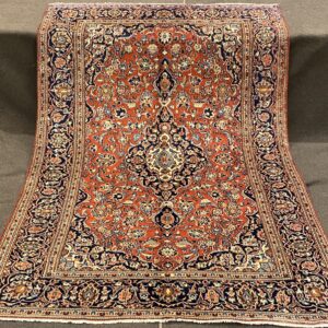Tappeto Persiano Kashan 202 x 132 cm