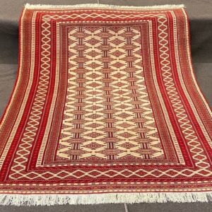 Tappeto Persiano Turkomen Silk 190 x 143 cm