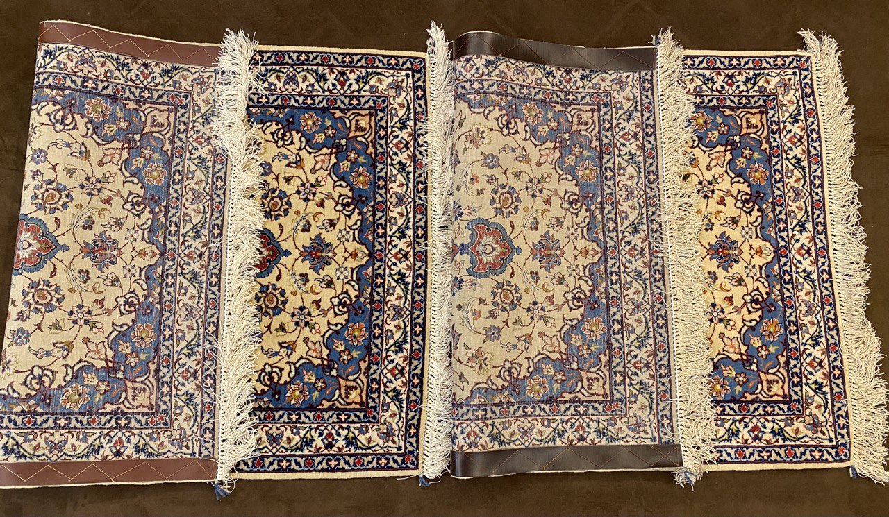 Tappeto Persiano Isfahan Coppia 105 x 70 cm - immagine 6