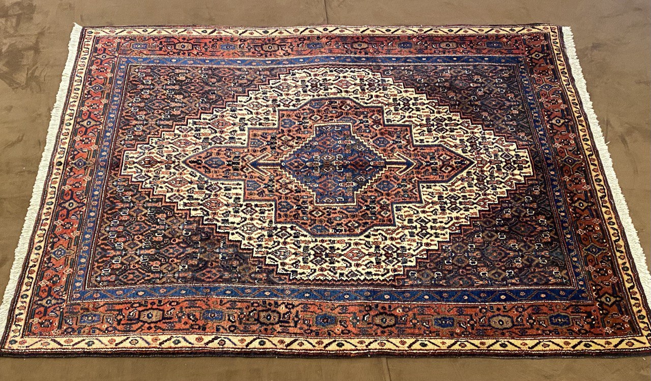 Tappeto Persiano Senneh 161 x 122 cm - immagine 4