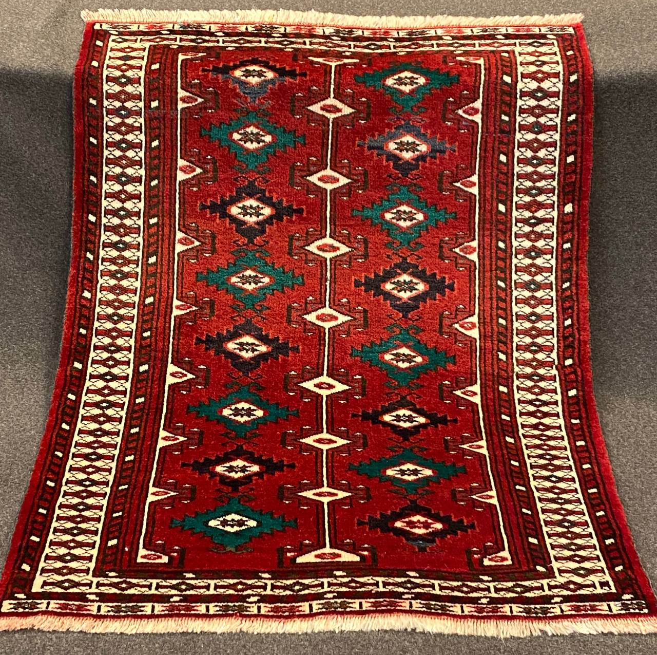 Tappeto Persiano Turkomen 103 x 77 cm