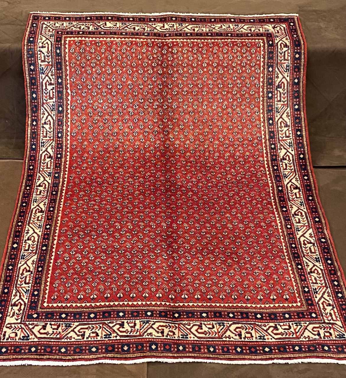 Tappeto Persiano Sarugh Mir 203 x 130 cm