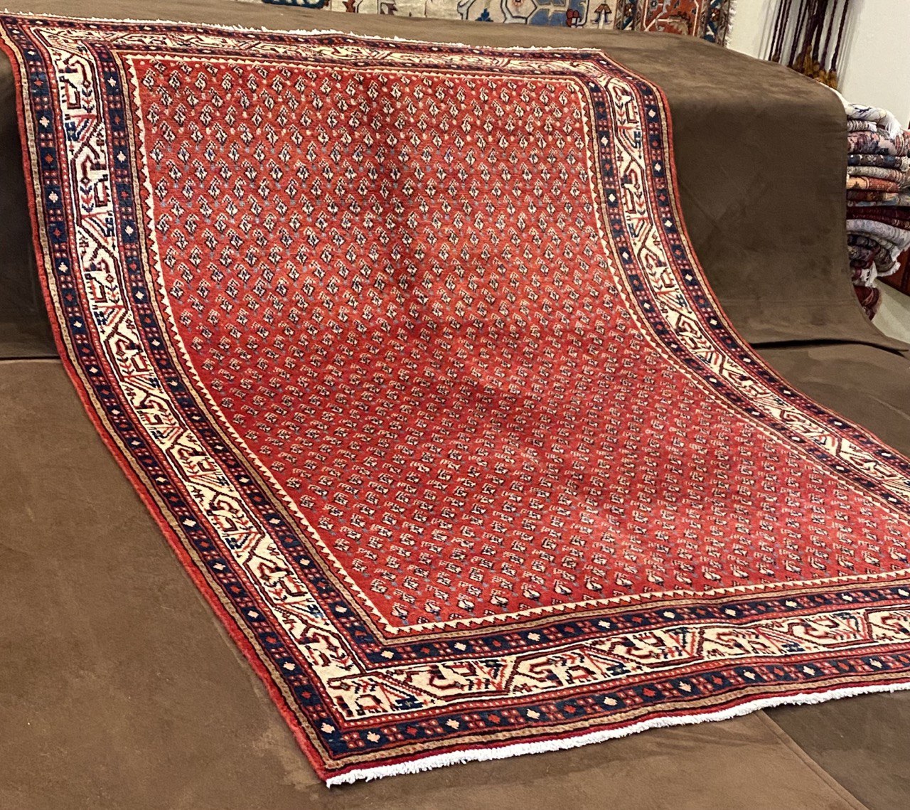 Tappeto Persiano Sarugh Mir 203 x 130 cm - immagine 2