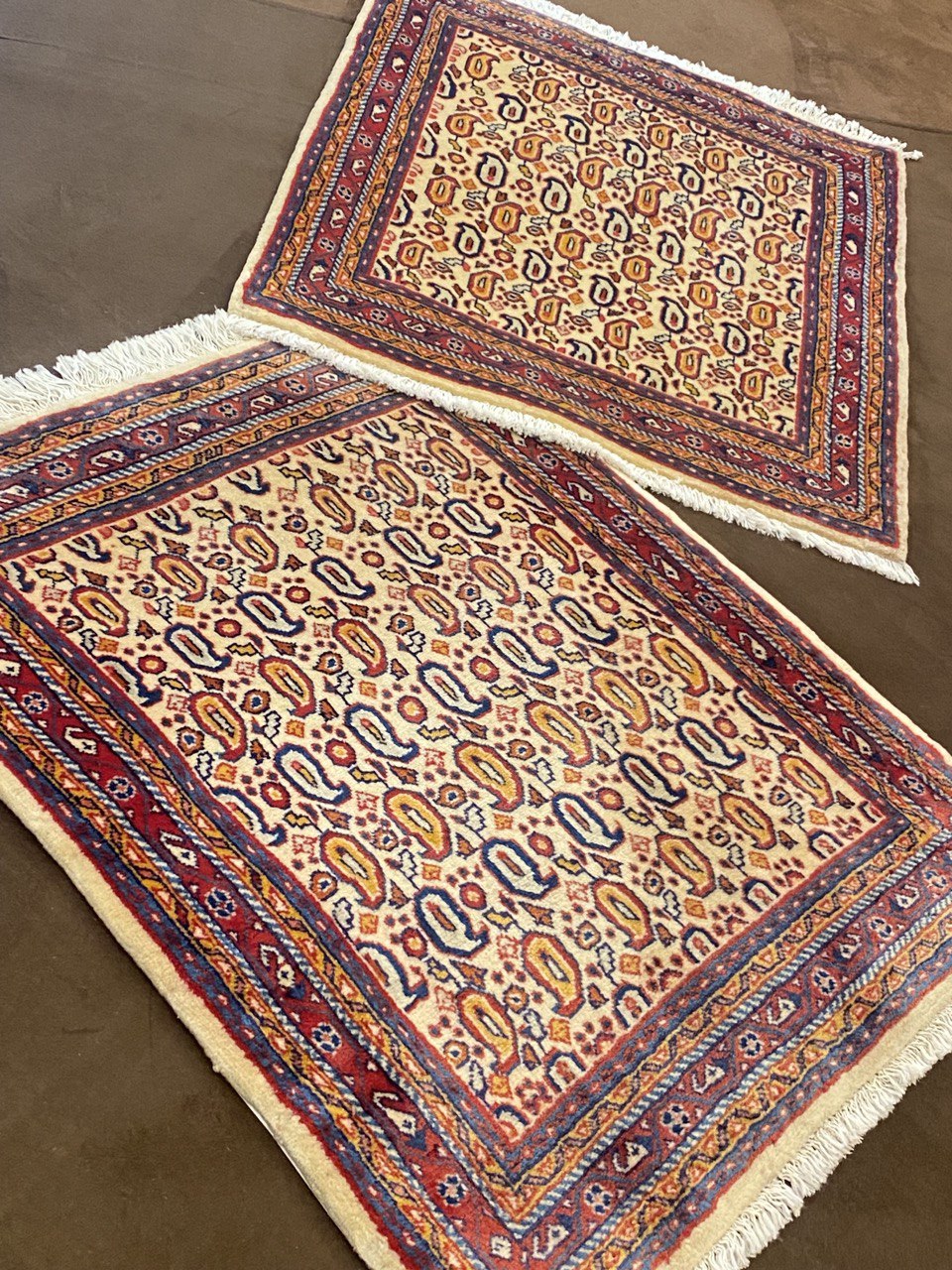 Tappeto Persiano Sarugh Coppia 73 x 63 cm - immagine 4