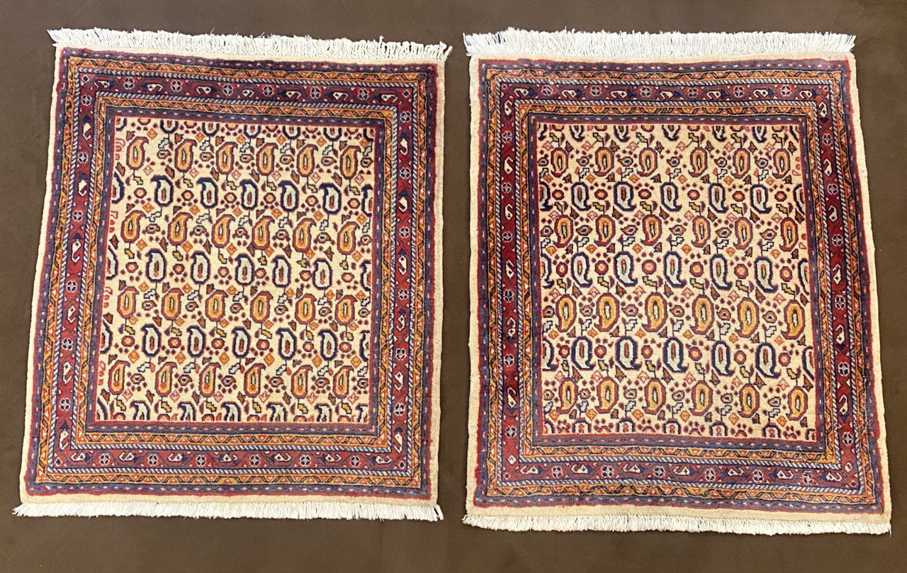 Tappeto Persiano Sarugh Coppia 73 x 63 cm - immagine 2