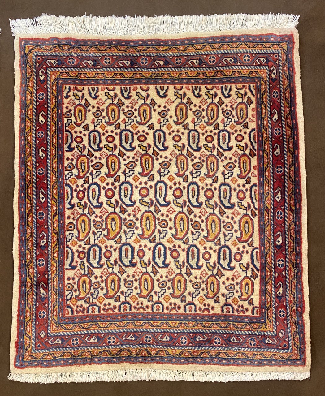 Tappeto Persiano Sarugh Coppia 73 x 63 cm - immagine 3