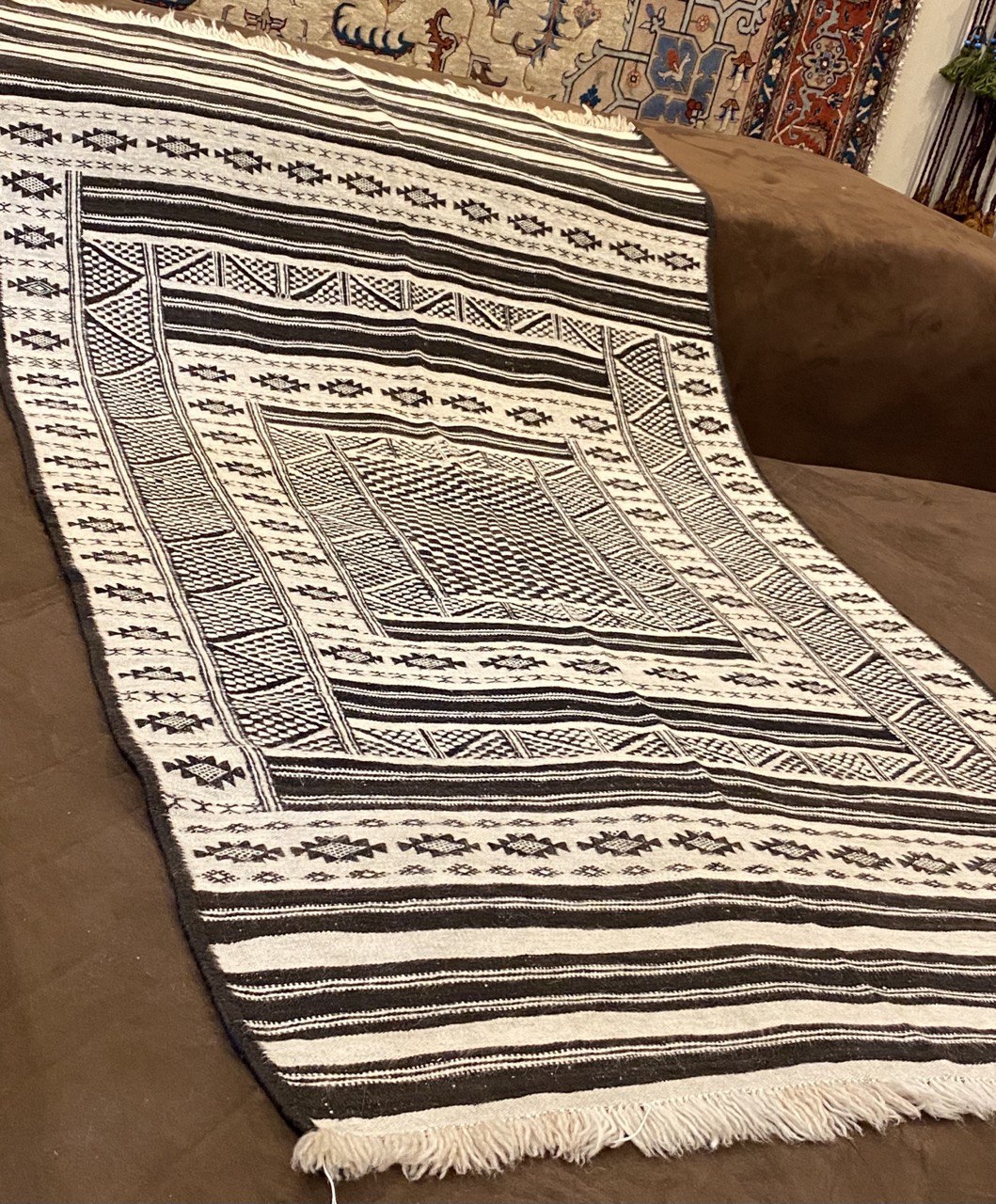 Kilim Persiano Bakhtiari 245 x 125 cm - immagine 2