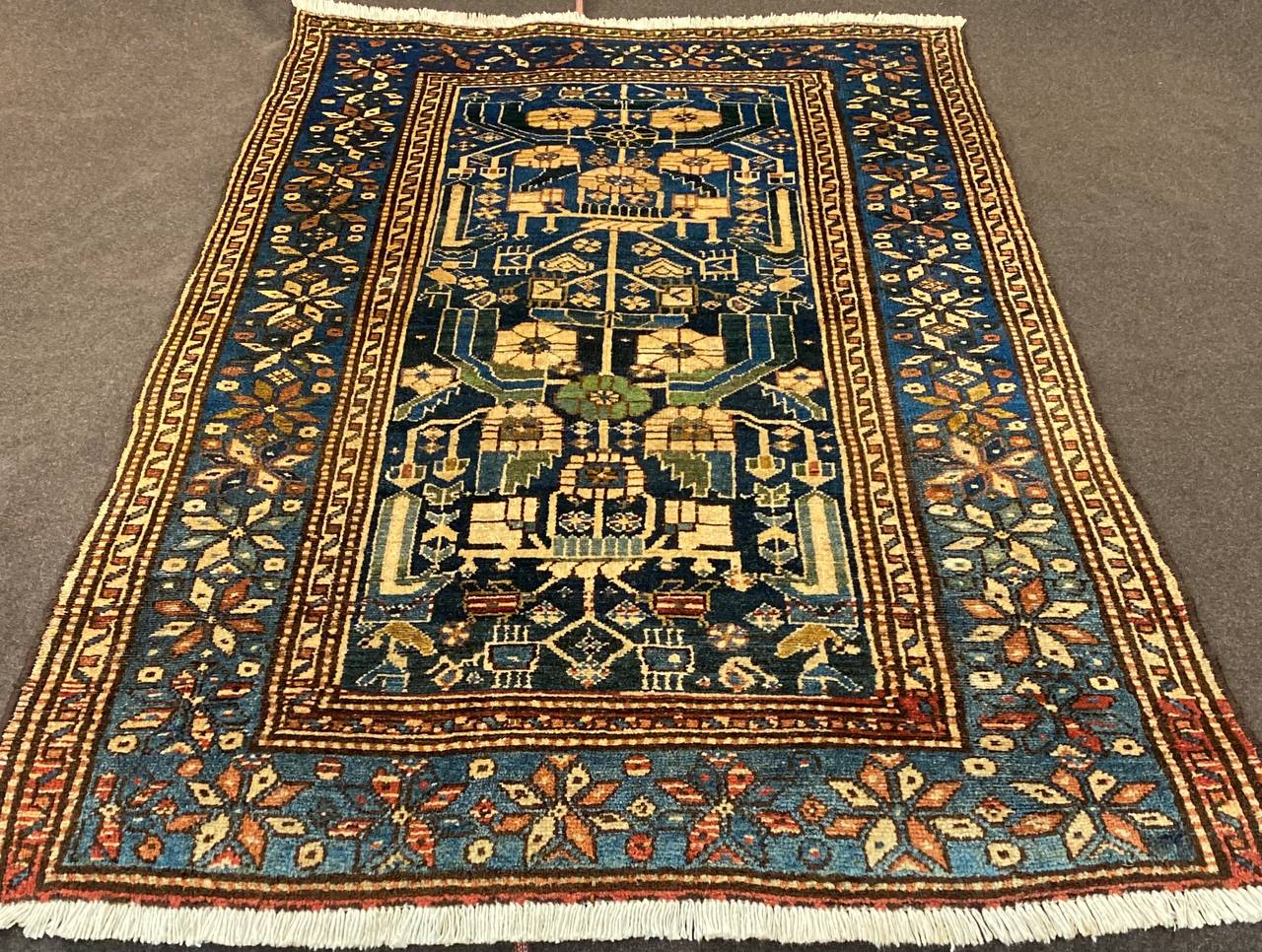 Tappeto Persiano Afshari antico 177 x 105 cm - immagine 3