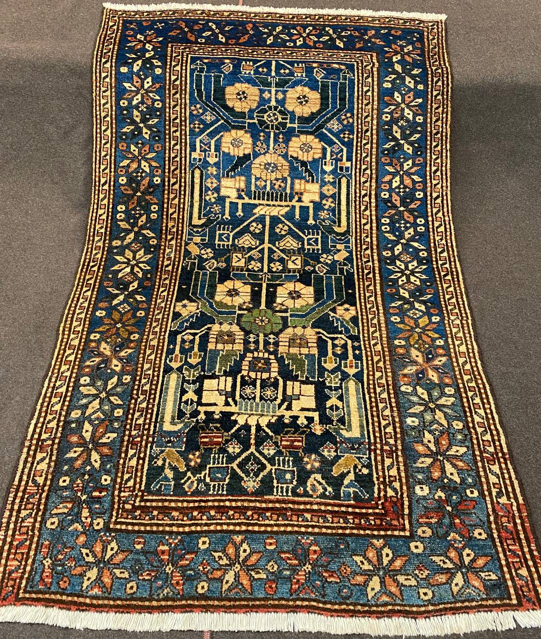Tappeto Persiano Afshari antico 177 x 105 cm