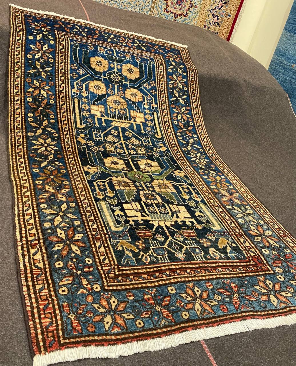 Tappeto Persiano Afshari antico 177 x 105 cm - immagine 2