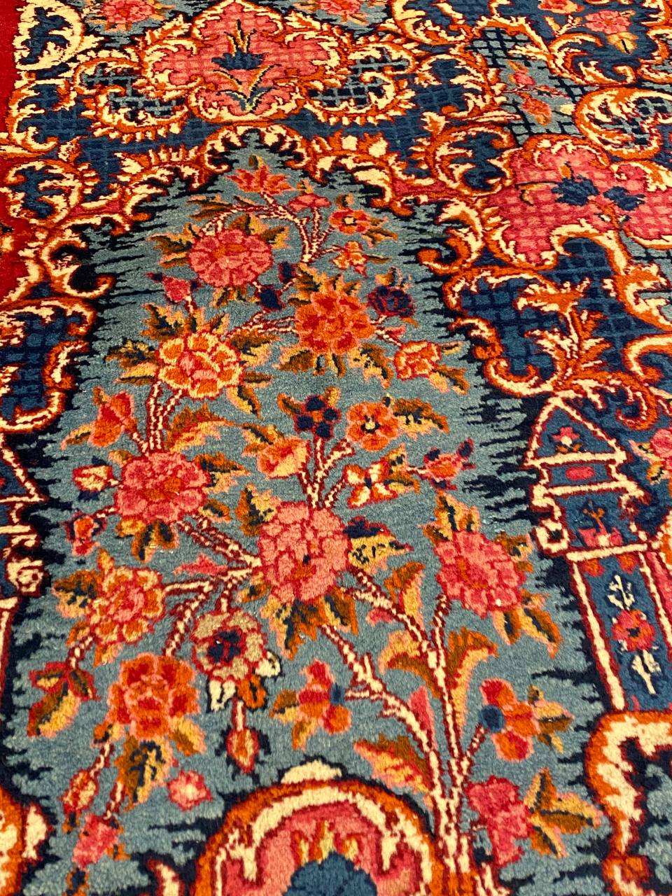 Tappeto Persiano Mashad semi antico 352 x 240 cm - immagine 5