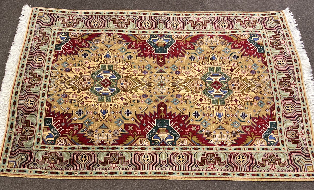 Tappeto Persiano Tabriz 155 x 102 cm - immagine 3