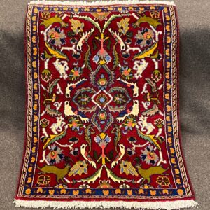 Tappeto Persiano Kashan 80 x 55 cm