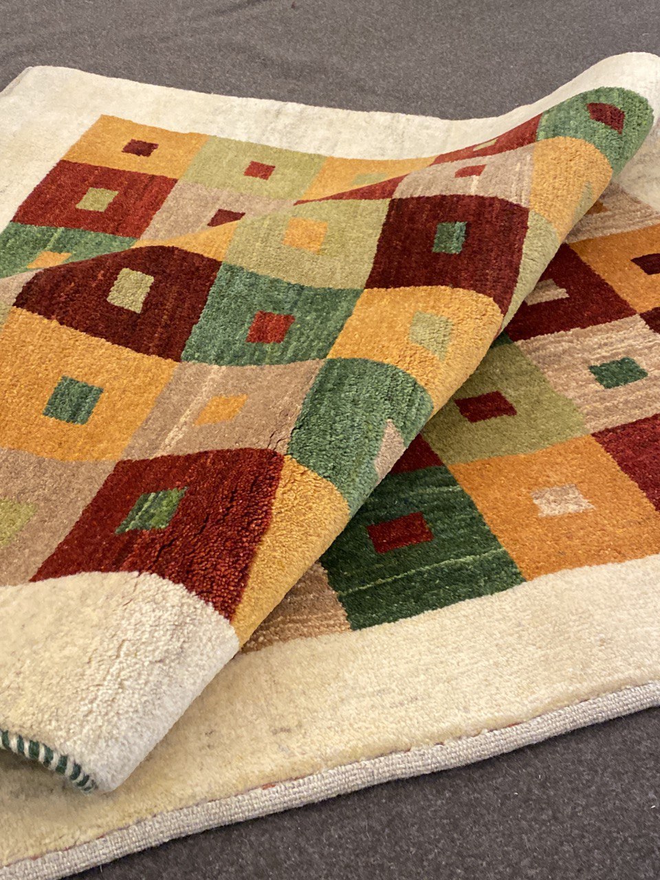 Tappeto Persiano Gabbeh Loribaft 155 x 101 cm - immagine 6