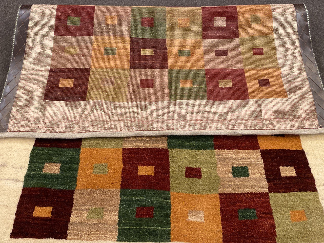 Tappeto Persiano Gabbeh Loribaft 155 x 101 cm - immagine 5