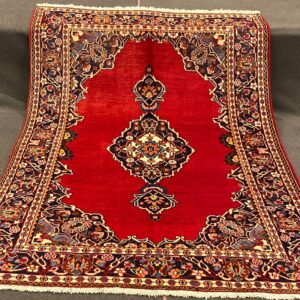Tappeto Persiano Kashan 198 x 130 cm