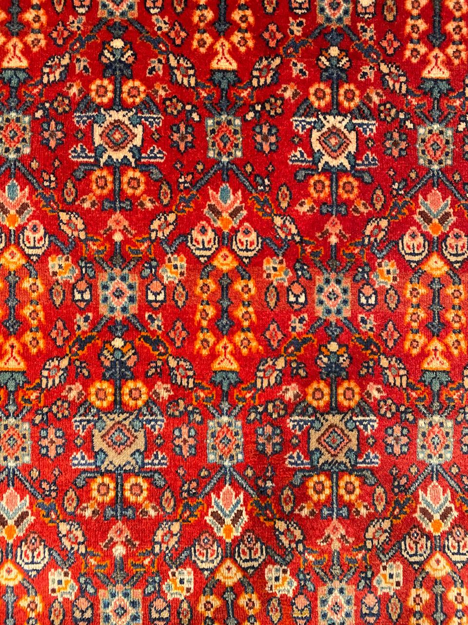 Tappeto Persiano Moshkabad antico 165 x 120 cm - immagine 5