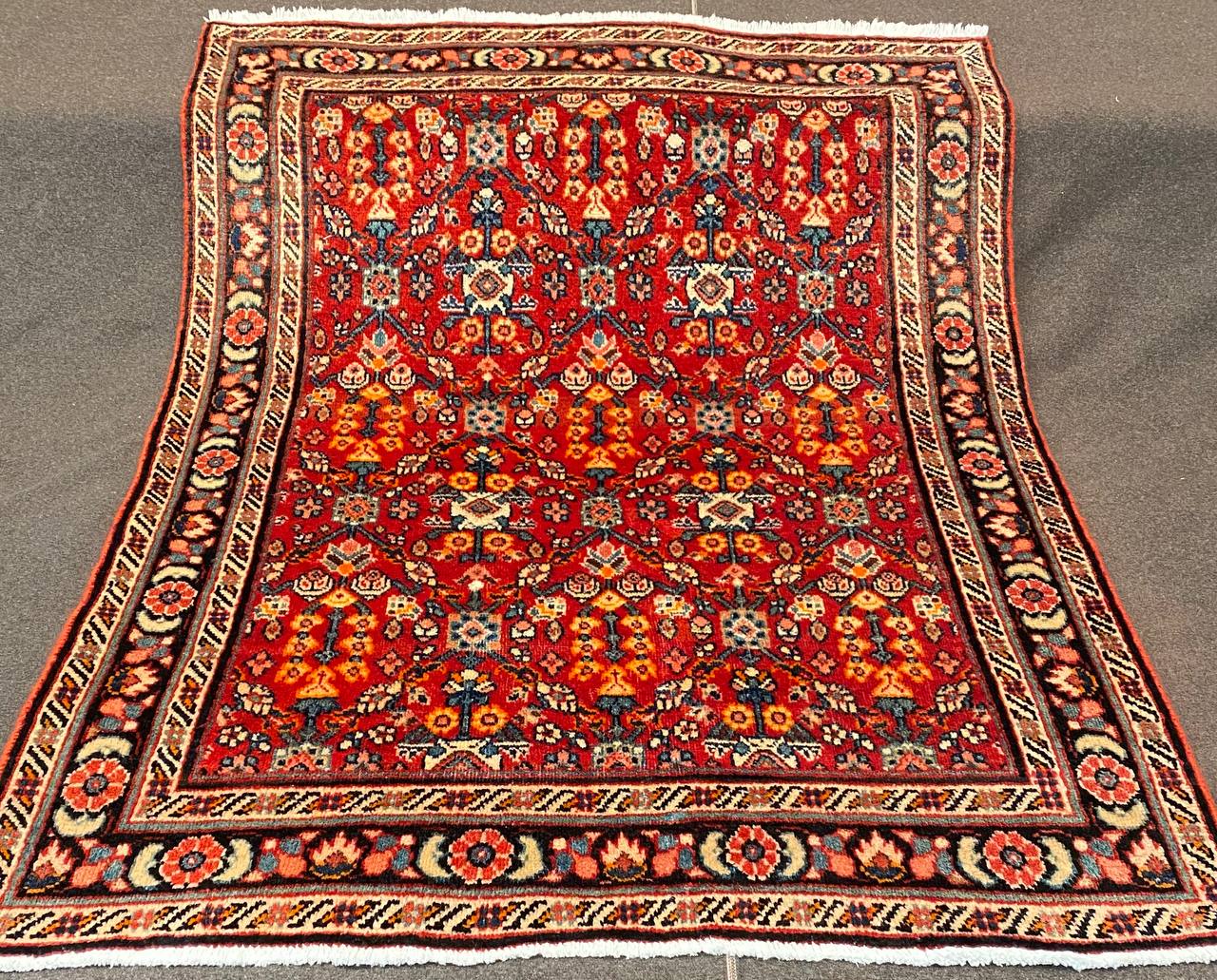 Tappeto Persiano Moshkabad antico 165 x 120 cm