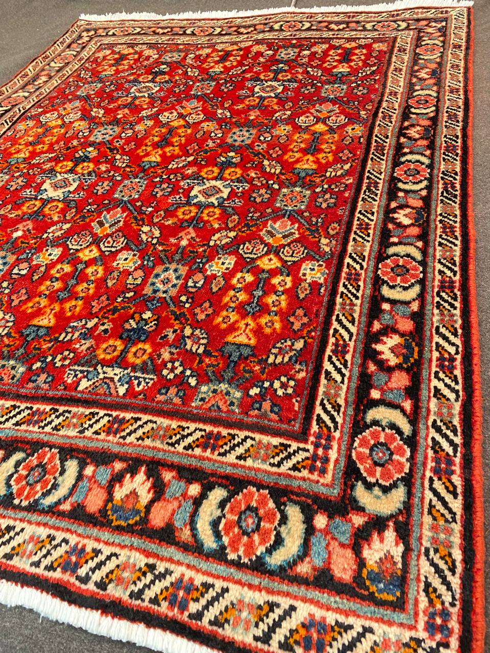 Tappeto Persiano Moshkabad antico 165 x 120 cm - immagine 4