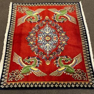Tappeto Persiano Kashan 100 x 75 cm