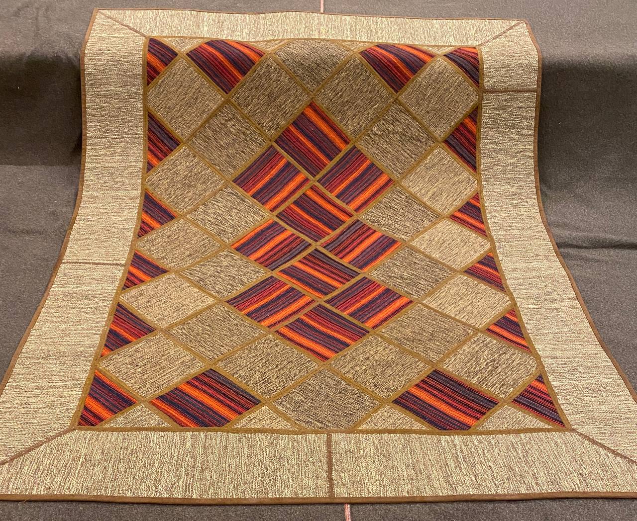 Tappeto Persiano Patchwork 198 x 141 cm
