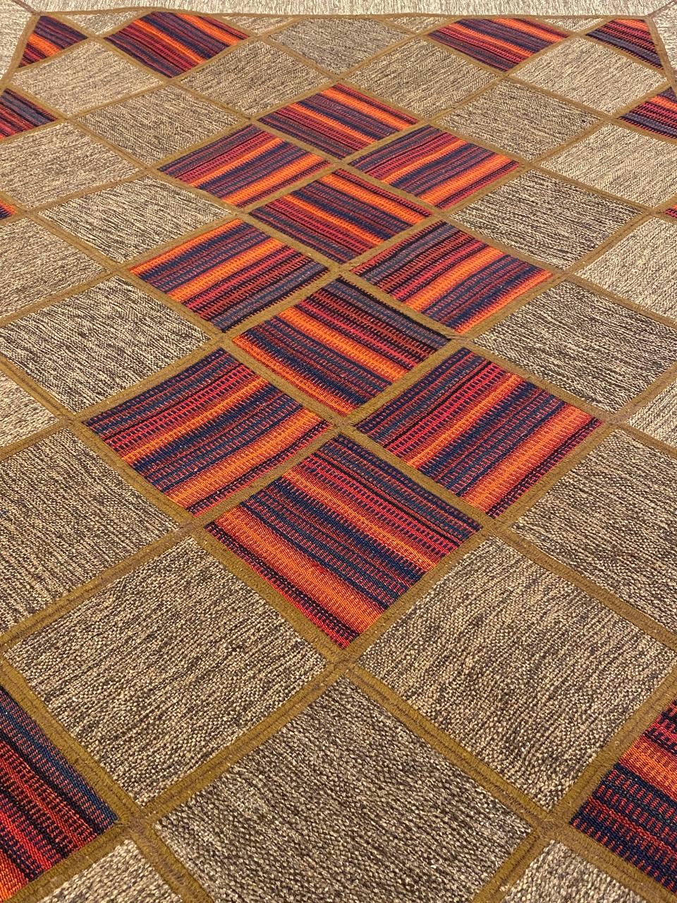 Tappeto Persiano Patchwork 198 x 141 cm - immagine 3