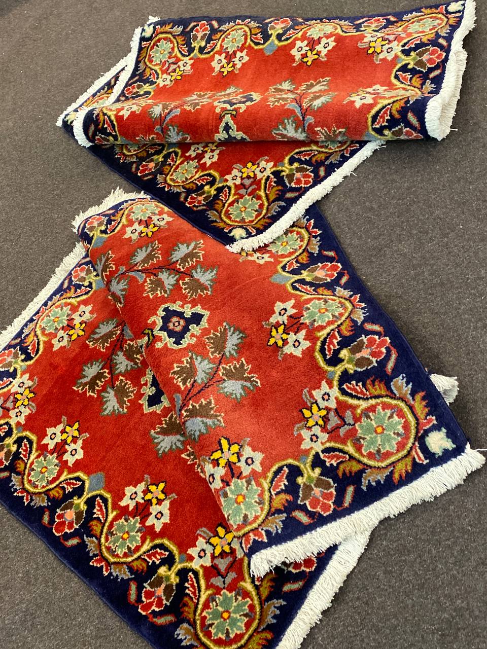 Tappeto Persiano Kashan Coppia 110 x 70 cm - immagine 5