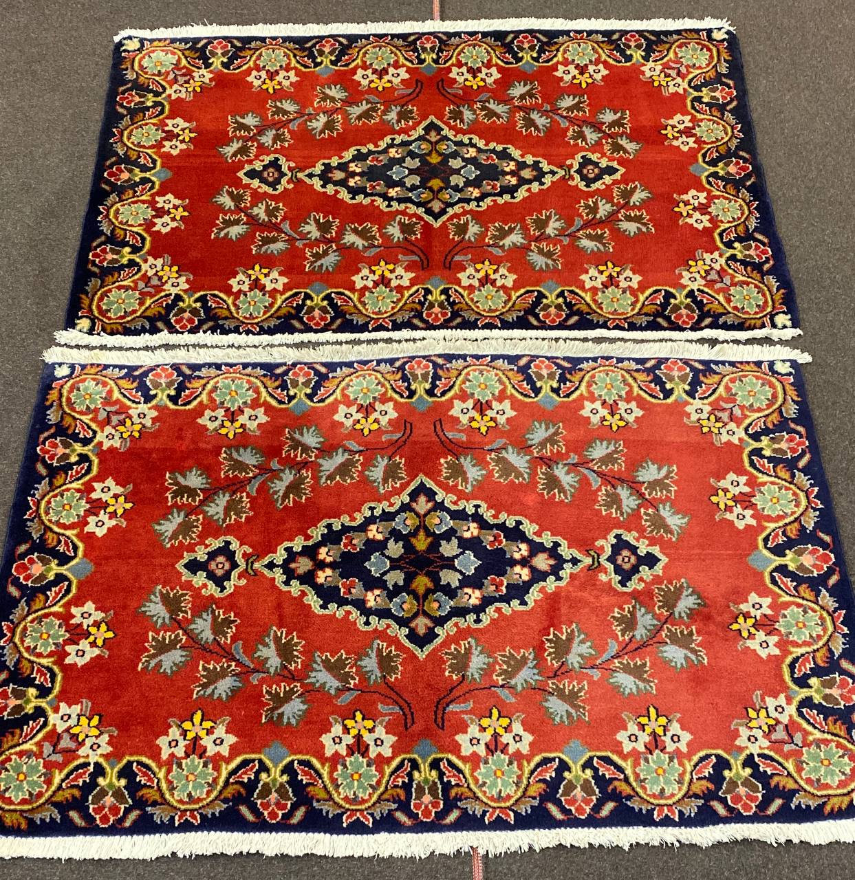 Tappeto Persiano Kashan Coppia 110 x 70 cm - immagine 3