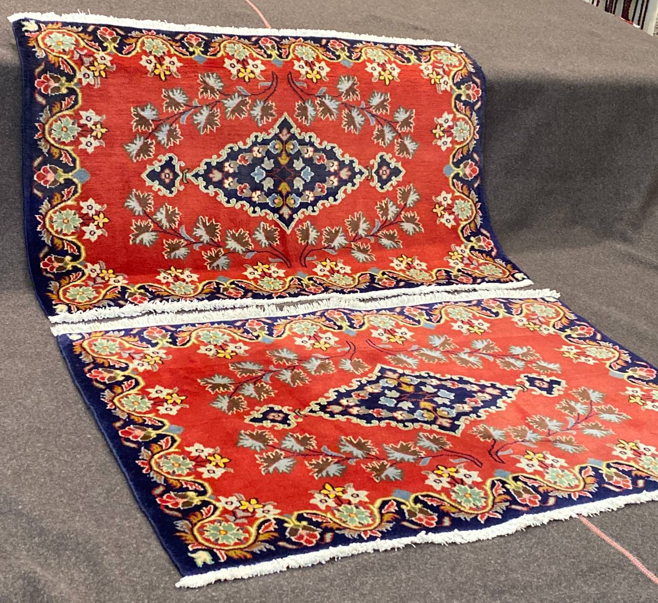 Tappeto Persiano Kashan Coppia 110 x 70 cm - immagine 2