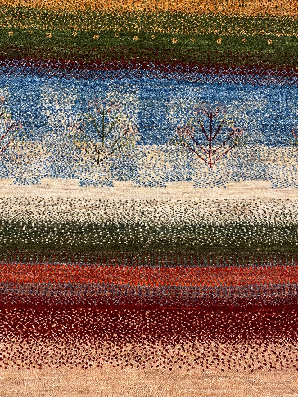 Tappeto Persiano Gabbeh Kashkuli extra 302 x 213 cm - immagine 7