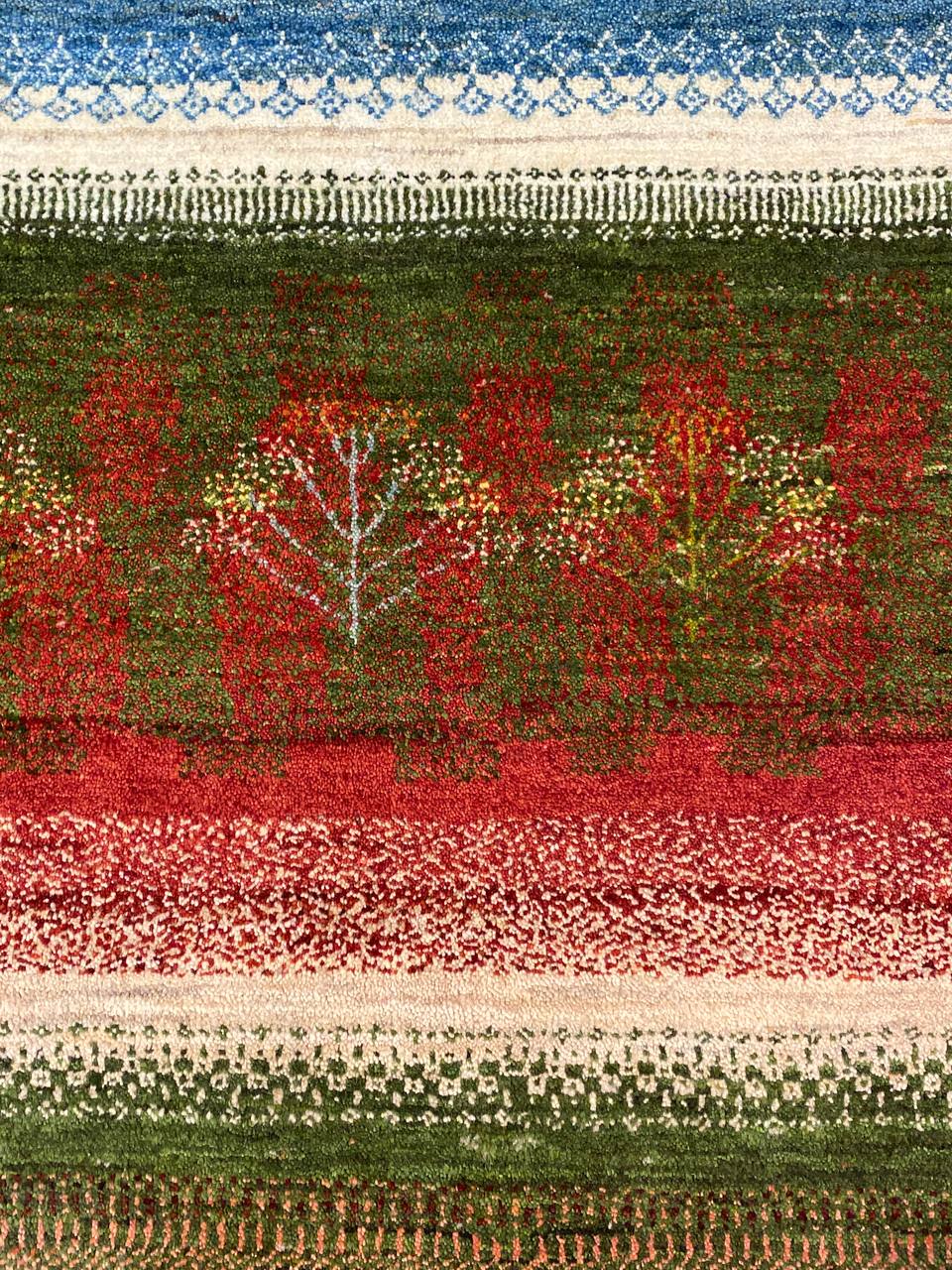 Tappeto Persiano Gabbeh Kashkuli extra 302 x 213 cm - immagine 8
