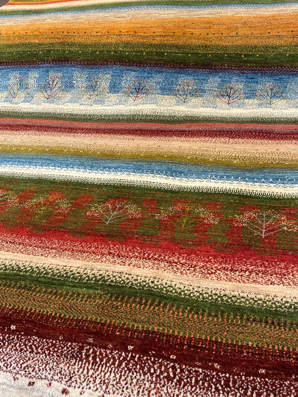 Tappeto Persiano Gabbeh Kashkuli extra 302 x 213 cm - immagine 4