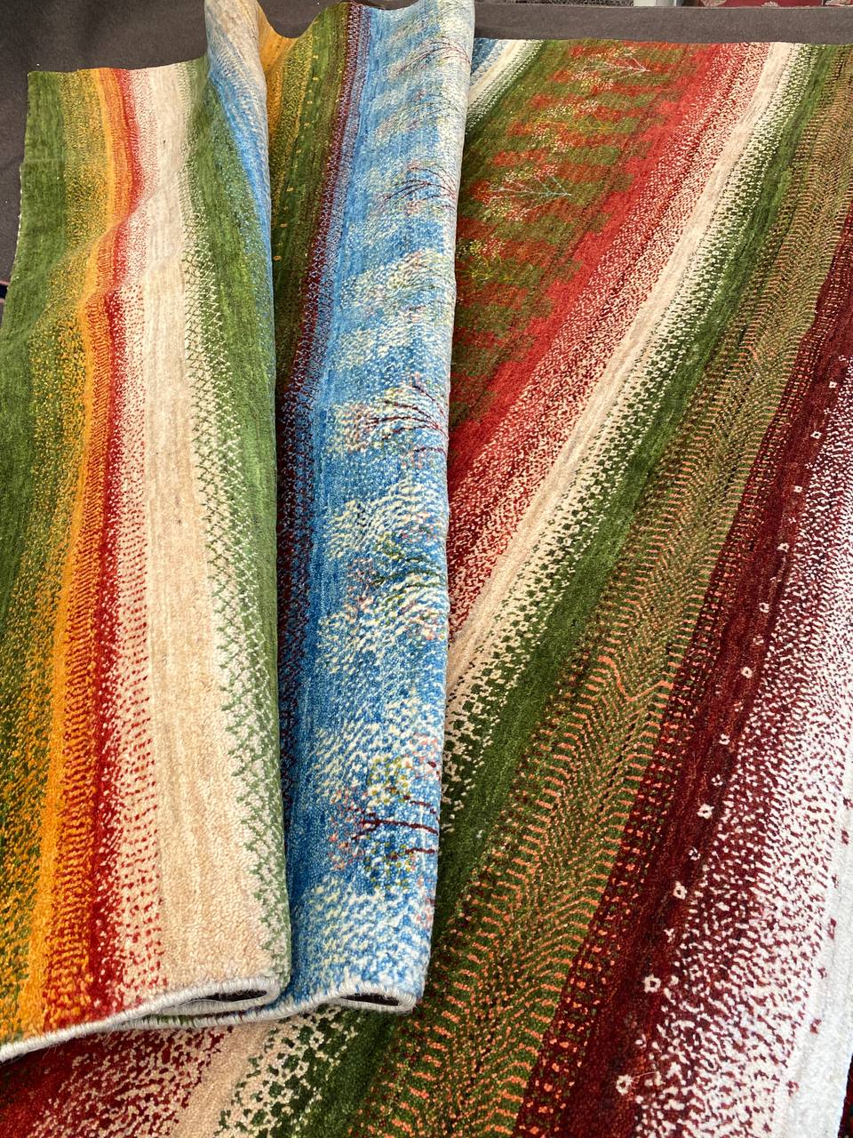 Tappeto Persiano Gabbeh Kashkuli extra 302 x 213 cm - immagine 9