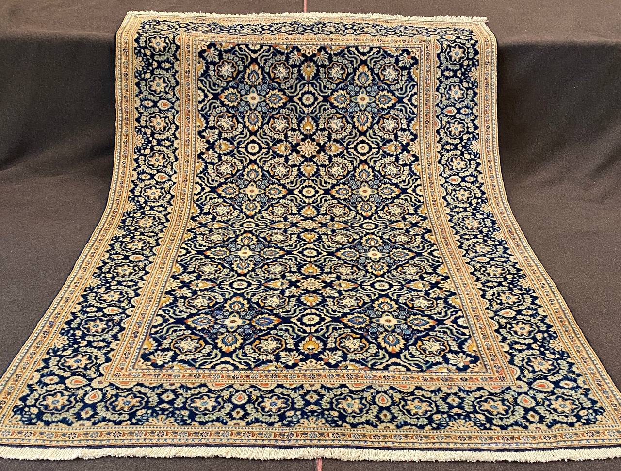 Tappeto Persiano Kashan Shadsar 207 x 138 cm