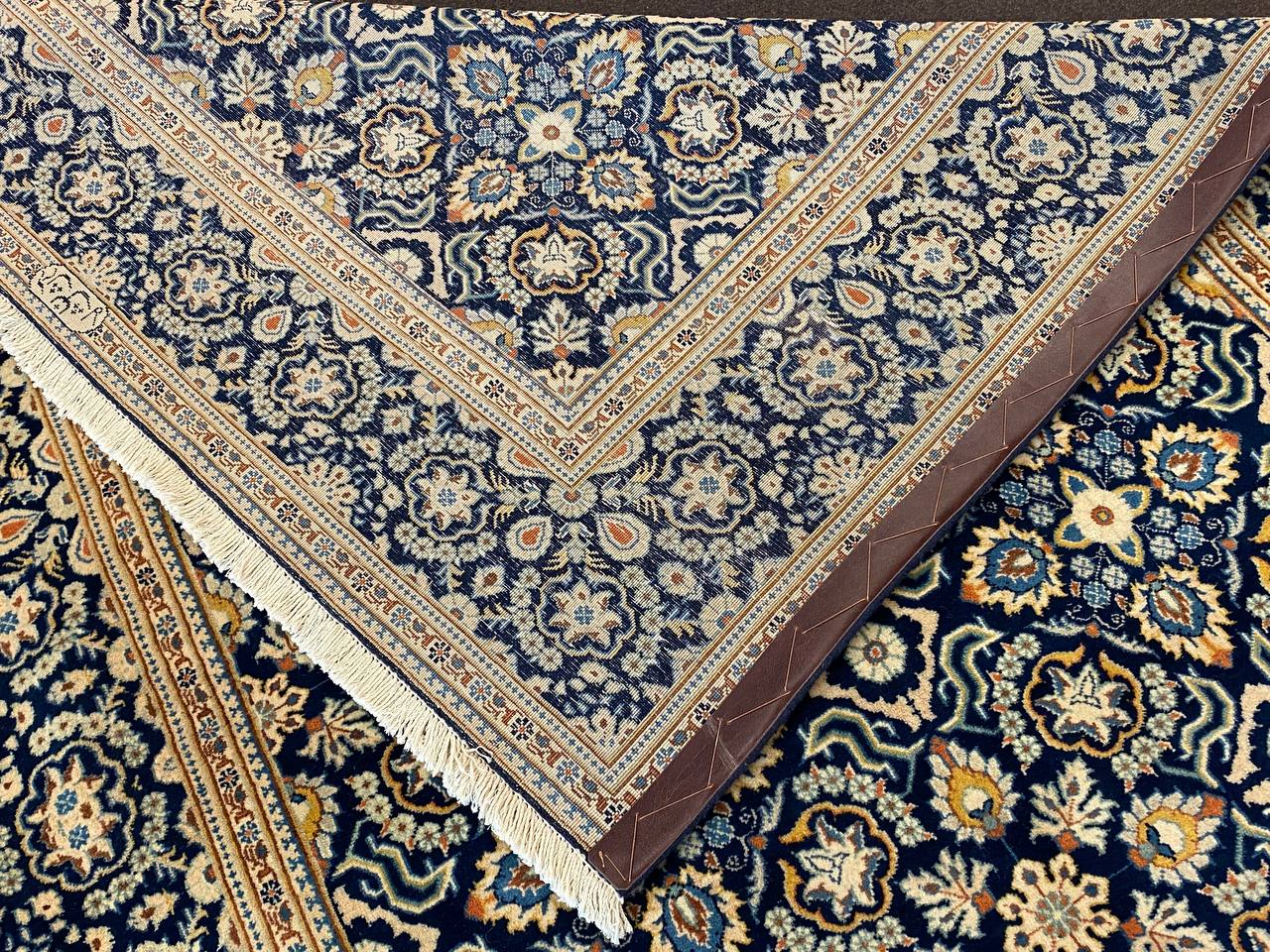 Tappeto Persiano Kashan Shadsar 207 x 138 cm - immagine 6