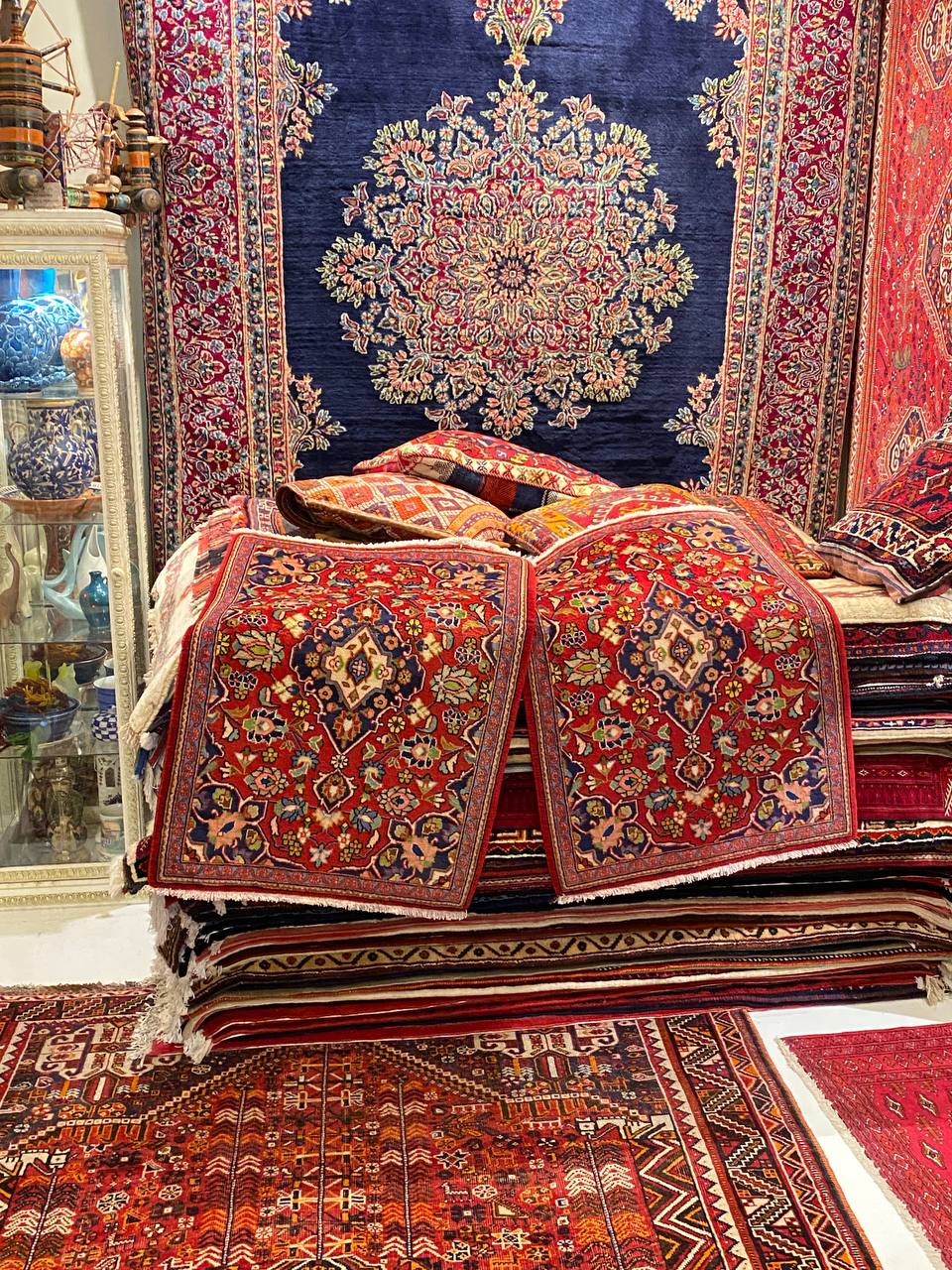 Tappeto Persiano Kashan kurk Coppia 90 x 65 cm - immagine 6