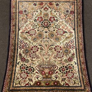 Tappeto Persiano Qum seta 80 x 60 cm