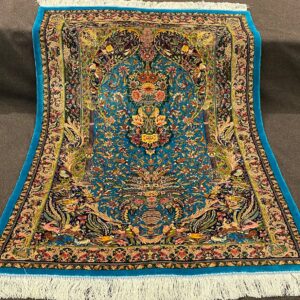 Tappeto Persiano Qum Bustan 150 x 100 cm