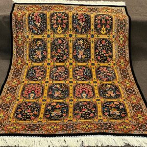 Tappeto Persiano Qum Bustan 150 x 100 cm
