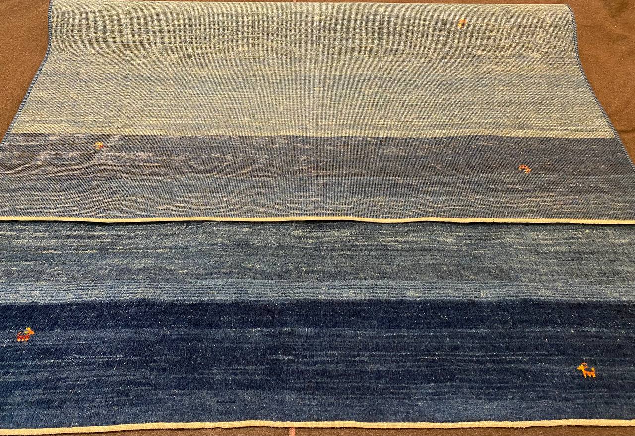 Tappeto Persiano Gabbeh Loribaft 241 x 172 cm - immagine 5