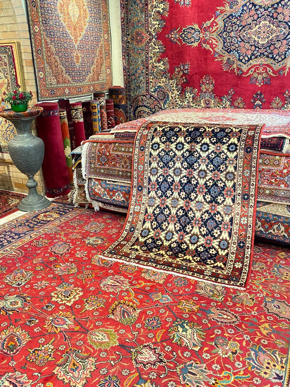 Tappeto Persiano Varamin 147 x 103 cm - immagine 8