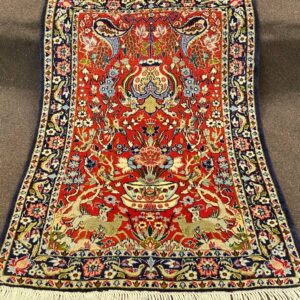 Tappeto Persiano Isfahan 105 x 70 cm