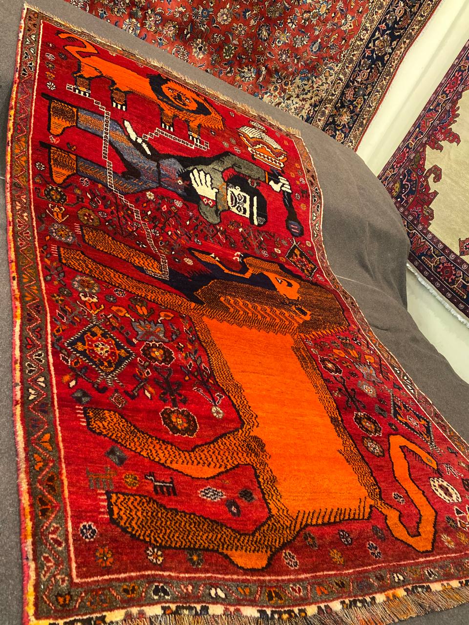Tappeto Persiano Qashqai 225 x 135 cm - immagine 4